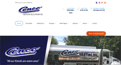 Desktop Screenshot of cencoheatingoil.com